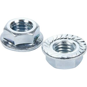 Allstar Performance - 16043-10 - Serrated Flange Nuts 7/16-14 10pk