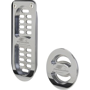 Billet Specialties - 171130 - Door Jamb Vent 72-76 GM B-Body Polished Pair