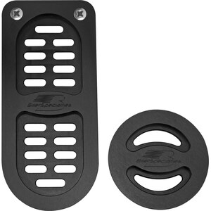 Billet Specialties - BLK171130 - GM Billet Door Jamb Vent Black Set