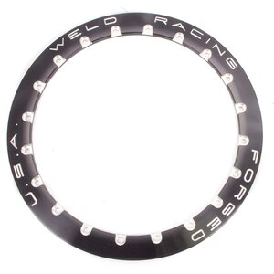 Weld Racing - P650-5179B - Beadloc Ring - Black 20-Hole For 15in Wheel