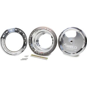 Weld Racing - P857-5954-6 - Outer Wheel Half 15x9.25 Bead-Loc w/Cover
