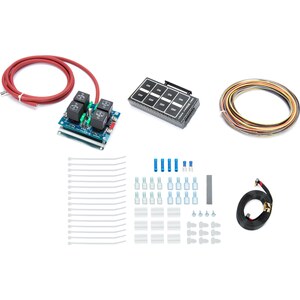 Auto-Rod Controls - 4004D - 4 Switch In-Dash Control Module  C/F Finish