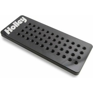 Holley - 122-220 - Holley Carb Jet Board Billet Alm - Black
