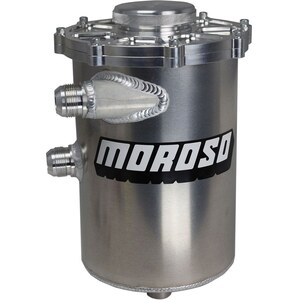Moroso - 22611 - Dry Sump Tank - 5qtrs 7in Diameter - 13in Tall