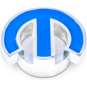 Proform - 440-337 - Mopar Deluxe Air Cleaner Nut Chrome w/Blue Emblem