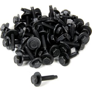 Allstar Performance - 16553-50 - Body Bolt 1-1/8in 50pk Black