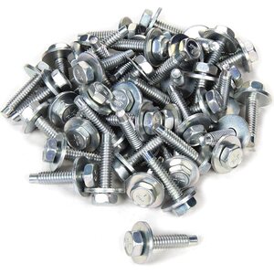 Allstar Performance - 16555-50 - Body Bolt 1-1/8in 50pk Silver