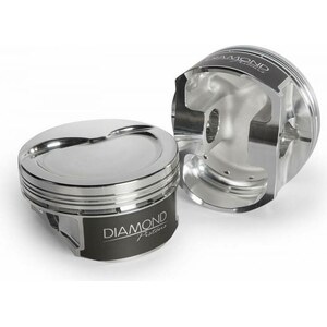 Diamond Pistons - 11589-R1-8 - GM LS9/LSA Forged Piston Set 4.070 Bore w/Rings