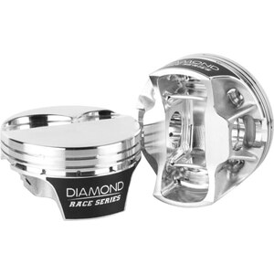Diamond Pistons - 21565-RS-8 - LSX FT Piston Set 4.125 Bore -4.8cc 12-Degree