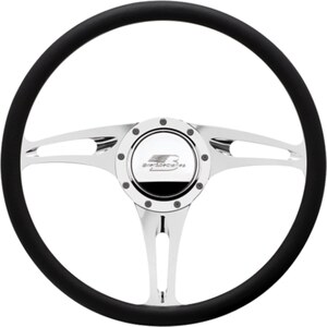 Billet Specialties - 34322 - Steering Wheel Half Wrap 15.5in Stealth