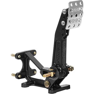 Wilwood - 340-16376 - Brake Pedal Adj Floor Mnt Dual M/C