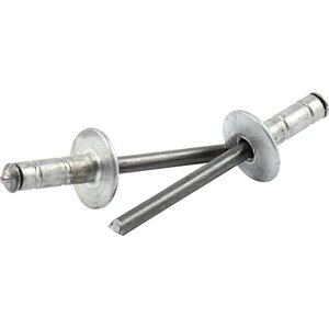 Allstar Performance - 18074 - Med Hd Rivet Silver 250pk Multi Grip Alum