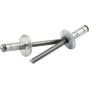 Allstar Performance - 18086 - Med Hd Rivet Silver 250pk Multi Grip
