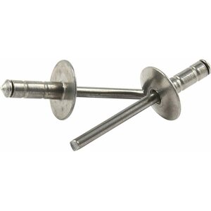 Allstar Performance - 18094 - Lg Hd Rivet Silver 250pk Multi Grip