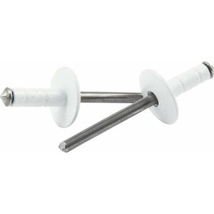 Allstar Performance - 18096 - Lg Hd Rivet White 250pk Multi Grip