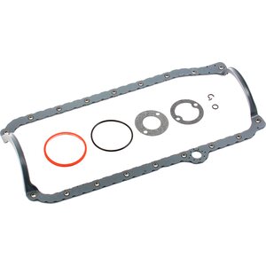 Cometic - C5072 - Oil Pan Gasket Sbc 1-Piece Rubber 86-97