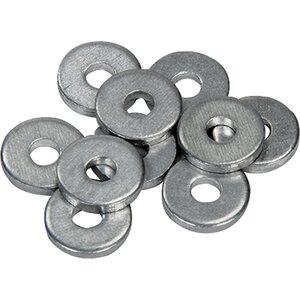 Allstar Performance - 18200 - 1/8in Back Up Washers 500Pk Aluminum