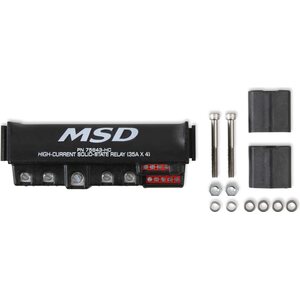 MSD - 75643-HC - High-Current Solid State Relay 35 Amp x 4 Black