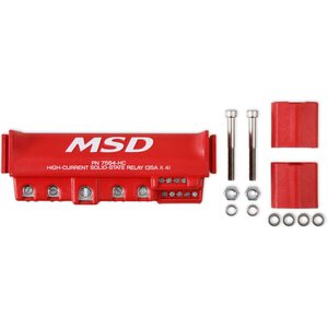 MSD - 7564-HC - High-Current Solid State Relay 35 Amp x 4 Red