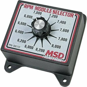 MSD - 8672 - 6000-8200 RPM Module Selector