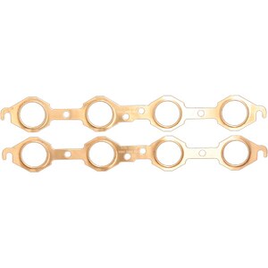 SCE Gaskets - 4019 - Pro-Copper Exhaust Gasket - GM LS1 - Pro Copper - 	
1.625 in Port - Copper - GM LS-Series