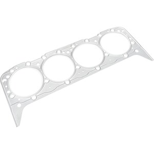Fel-Pro - 1094 - Head Gasket Shim - 4.100 in Bore - 0.015 in - Rubber Coated Steel Core - SBC