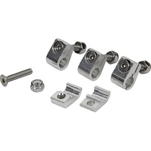 Allstar Performance - 18322 - 2pc Alum Line Clamps 5/16in 4pk