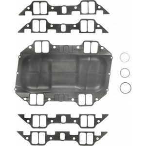Fel-Pro - 1214 - Valley Pan Gasket - Embossed Metal - 0.015 in Thick - 1.230 x 2.270 in Rect Port - Mopar B-Series