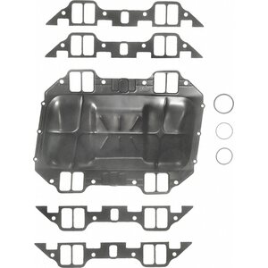 Fel-Pro - 1215 - Valley Pan Gasket - Embossed Metal - 0.015 in Thick - 1.230 x 2.270 in Rect Port - Mopar RB-Series