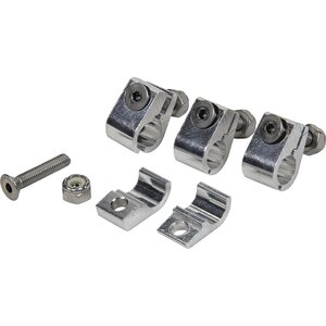 Allstar Performance - 18323 - 2pc Alum Line Clamps 3/8in 4pk