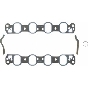 Fel-Pro - 1248 - Intake Manifold Gasket - 0.060 in Thick - Composite - 1.880 x 2.650 in Rect Port - SBF