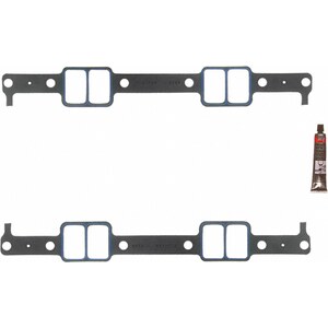 Fel-Pro - 1284 - Fel-Pro - Pro - 1284 - Intake Manifold Gasket - 0.060 In Thick - 1.250 X 2.040 In Rect Port - Gm Lt-Series