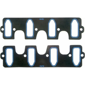 Fel-Pro - 1312-2 - Intake Manifold Gasket - 0.045 in Thick - Composite - 1.190 x 3.340 in Cathedral Port - GM LS-Series
