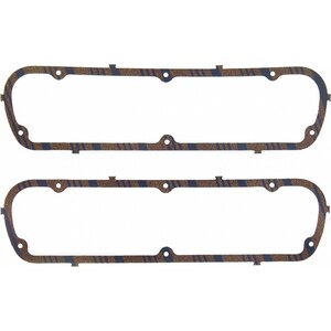 Fel-Pro - 1613 - Fel-Pro - Pro - 1613 - Valve Cover Gasket - 0.188 In Thick - Cork / Rubber - Sbf