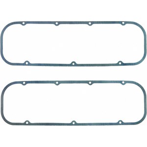 Fel-Pro - 1660 - Fel-Pro - Pro - 1660 - Valve Cover Gasket - 0.094 In Thick - Steel Core Silicone Rubber - Pontiac / Brodix / Dart Big Chief Heads - Bbc