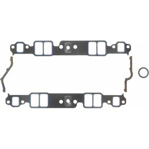 Fel-Pro - 17320 - Fel-Pro - Pro - 17320 - Intake Manifold Gasket - Marine - Composite - 1.258 X 1.995 In Rect Port - Sbc