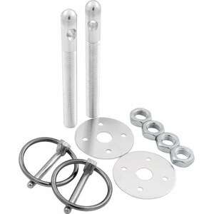 Allstar Performance - 18480 - Alum Hood Pin Kit 3/8in Silver