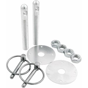 Allstar Performance - 18500 - Alum Hood Pin Kit 1/2in Silver