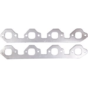 Remflex - 3018 - Exhaust Gaskets Bbf 460 Square Port - 1.500 X 1.437 In Rectangular Port - Graphite - Big Block Ford