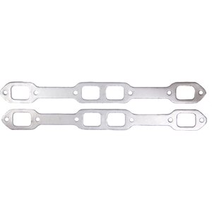 Remflex - 6002 - Exhaust Gaskets Bbm 361-440 - 1.875 X 1.375 In Rectangular Port - Graphite - Mopar B / Rb-Series