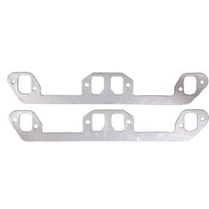 Remflex - 6004 - Exhaust Gaskets Sbm Magnum 318/360 - 1.218 X 1.718 In Rectangular Port - Graphite - Small Block Mopar
