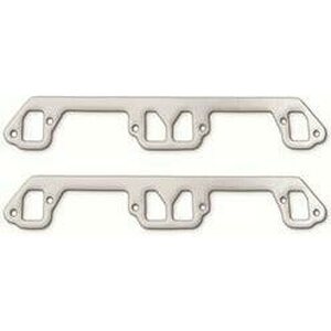 Remflex - 6027 - Exhaust Gasket Set SBM 318-360 - 1.250 x 1.750 in End Ports - Graphite - Small Block Mopar
