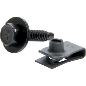 Allstar Performance - 18558-50 - Body Bolt Kit w/ Clips 50pk Black