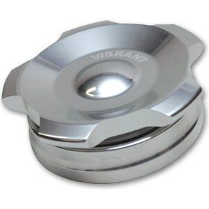 Vibrant Performance - 11290 - Polished Alum. Fill Cap W/Alum. Weld Bung 2in