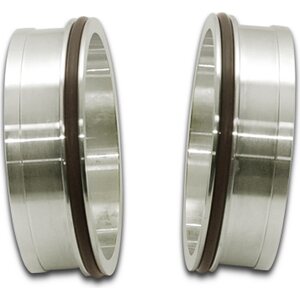Vibrant Performance - 12558 - 4in Stainless Steel Weld FerRules With O-Rings