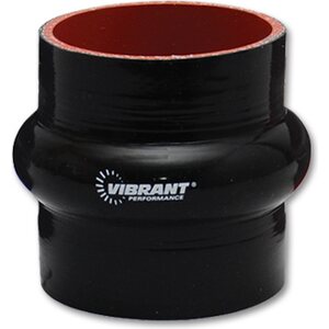 Vibrant Performance - 2732 - 2-1/2in Silicone Hump Hose Black