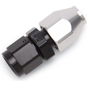Russell - 639233 - #8 Male 37 Deg to 1/2in Tube Black/Silver
