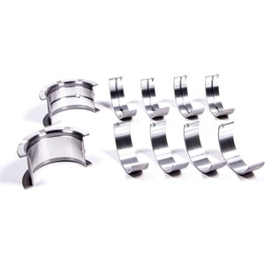 King Bearings - MB 557SI 010 - Main Bearing - Alecular Si - 0.010 In Undersize - Small Block Chevy