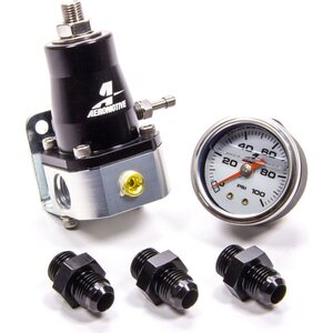 Aeromotive - 13130 - EFI Regulator & Gauge Kit w/Fittings