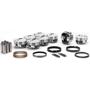 Icon Pistons - IC720.030 - SBF FT Forged Piston Set 4.030 Bore -4.8cc